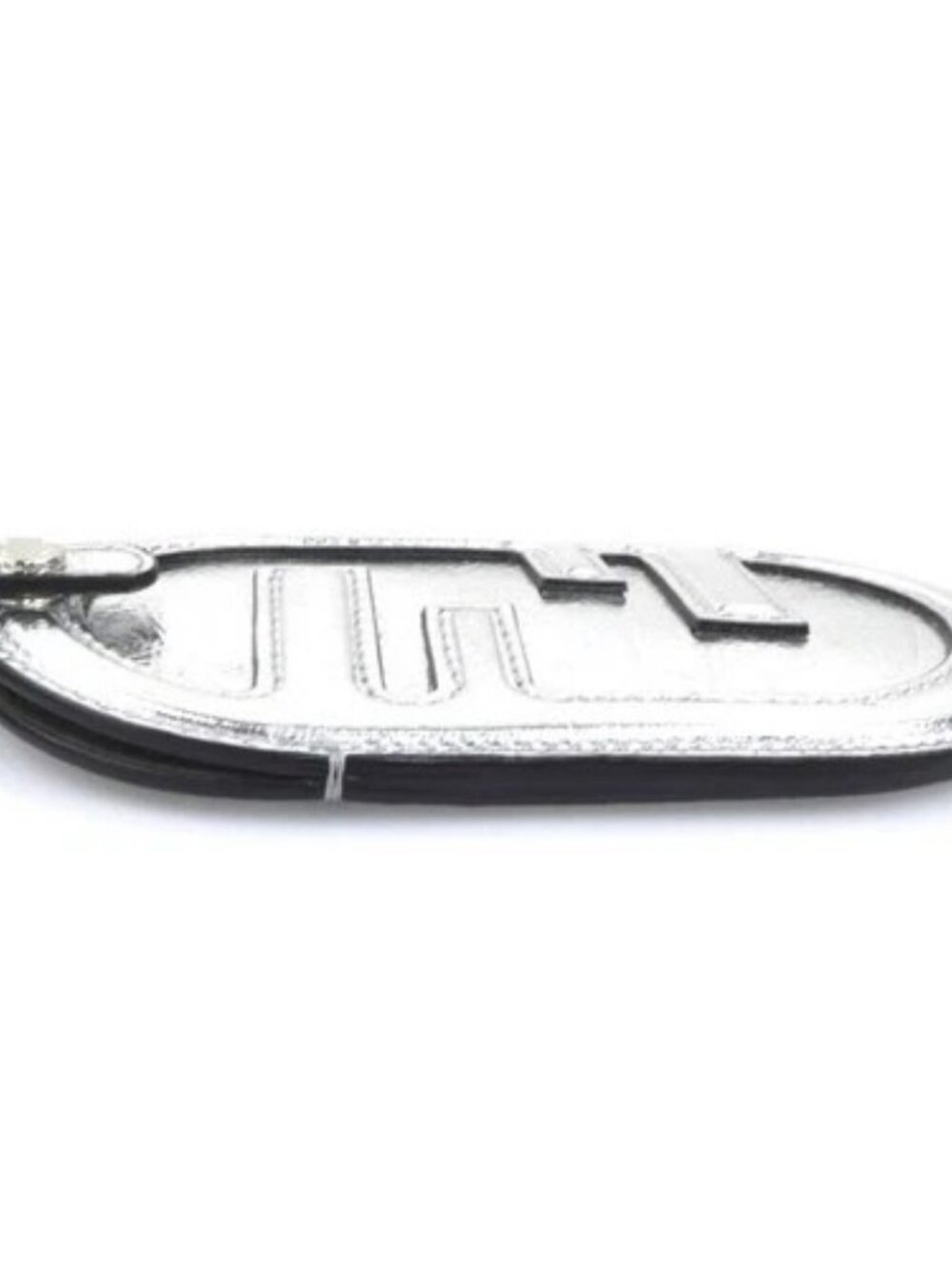 Auth FENDI Pass Case Holder Silver Leather - 56556a - Picture 4 of 9